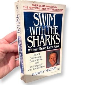 SWIM With The Sharks Book By Harvey Mackay.